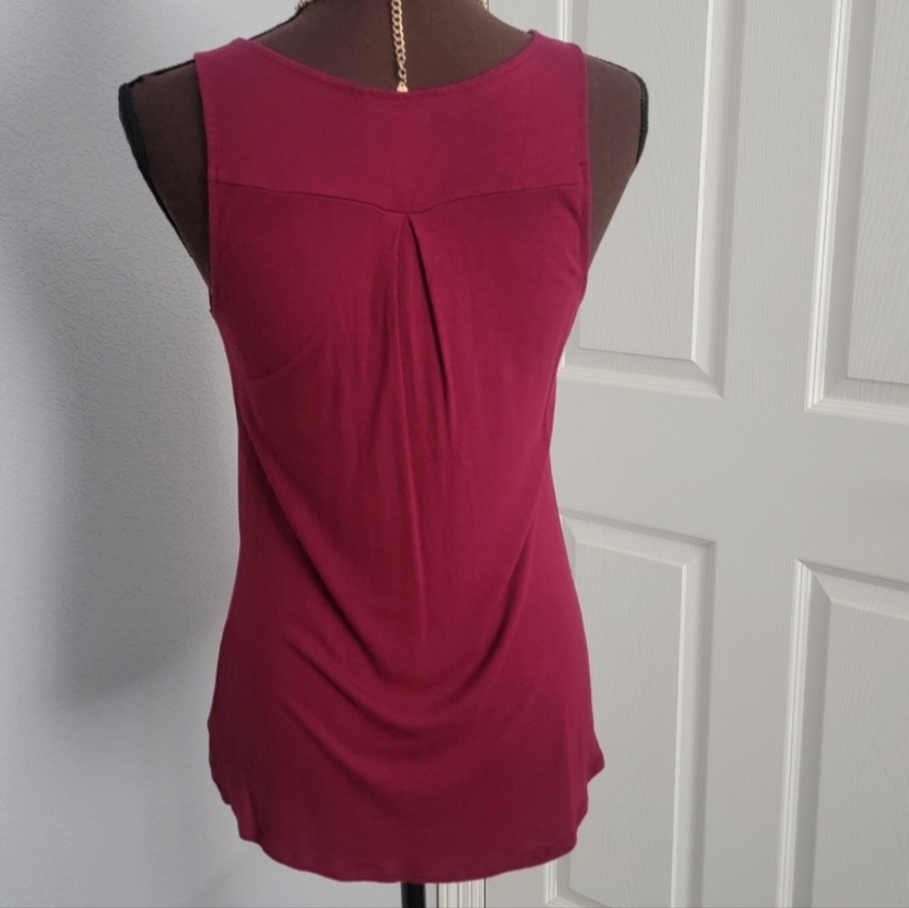 Express Wine Colored Top - Picture 3 of 4